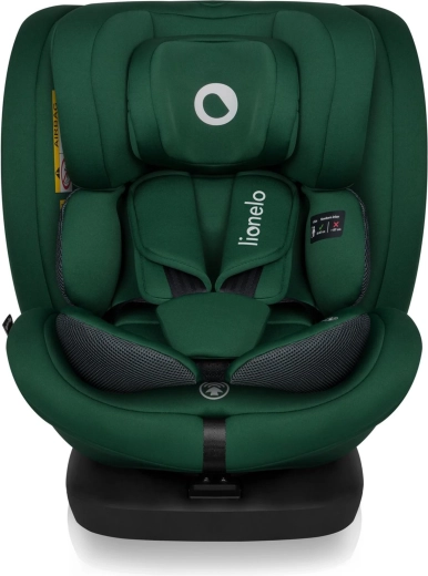Fotelik samochodowy Lionelo Bastiaan i-Size 40–150 cm Green Forest, obrotowy 4w1 z ISOFIX
