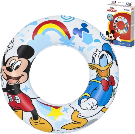 Dmuchane koło do pływania Mickey & Friends, średnica 56 cm