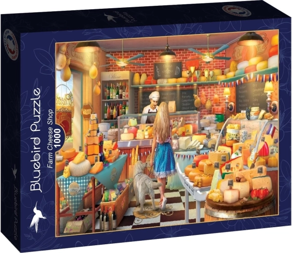 Puzzle Bluebird Sklepik z domowymi serami 1000 elementów