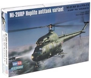 Plastikowy model śmigłowca Mi-2 Hoplite – wersja przeciwpancerna