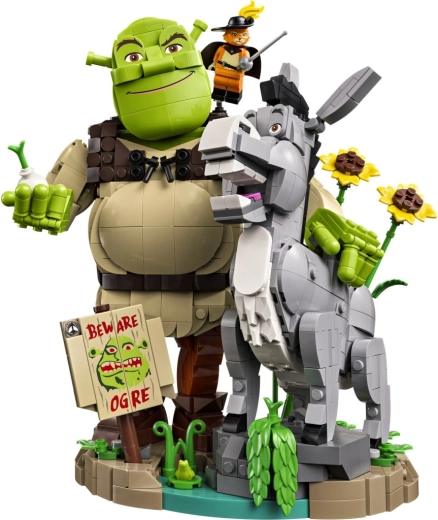 Ikoniczne trio postaci z filmu Shrek