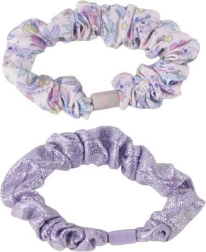 Materiałowe scrunchies do delikatnego wiązania włosów