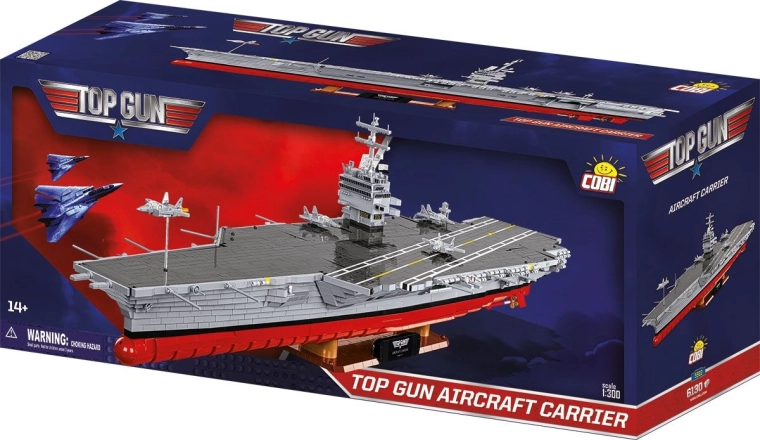 Cobi Top Gun lotniskowiec 1:300 (6130 elementów)