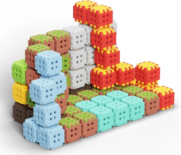 Łatwe łączenie, miękki materiał, bezpieczna zabawa