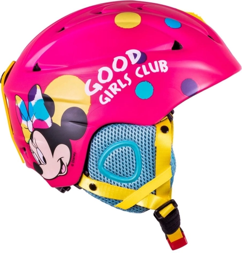 Design Minnie i praktyczny klips do gogli