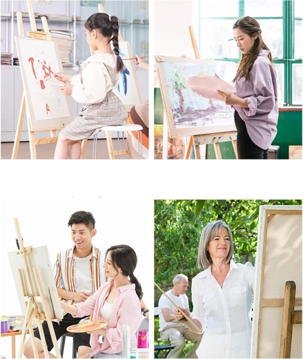 Stabilna rama dla wygodnego malowania