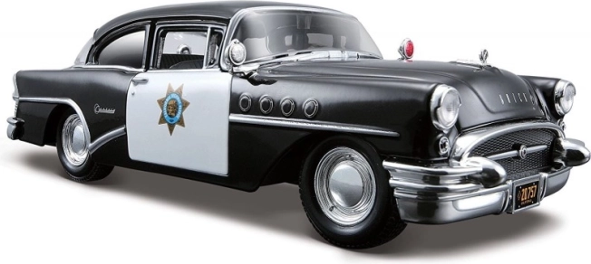 Kolekcjonerski metalowy model Buick Century – radiowóz