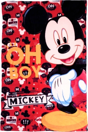 Dziecięcy koc polarowy Disney Myszka Mickey 100 × 150 cm