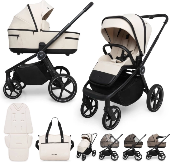 Muuvo Five wózek wielofunkcyjny 2w1 desert sand