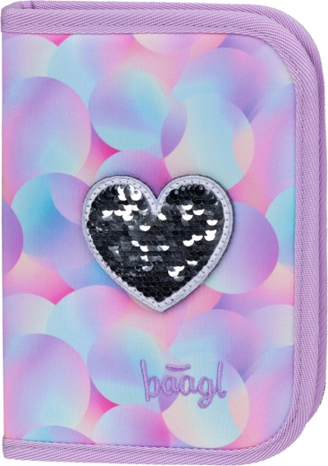 Baagl szkolny piórnik Candy – jednoprzestrzenny