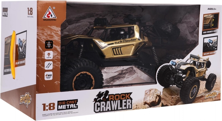Złoty terenowy model RC 1:8