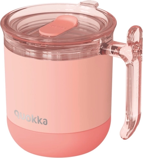 Kubek termiczny Quokka Wave Peachy Pink różowy 260 ml