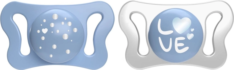 Chicco Physioforma Micro silikonowy smoczek 0–2 miesiące dla chłopców 2 szt.