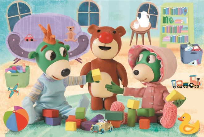 Puzzle Dobranoc TREFLÍCI maxi 24 elementów