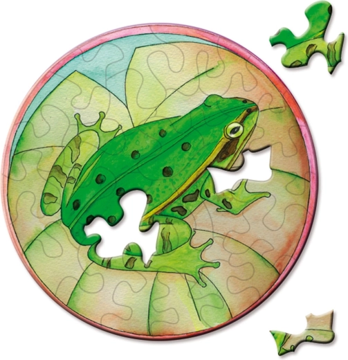 CURIOSI okrągłe mini puzzle Picoli Drzewołaz 33 elementy
