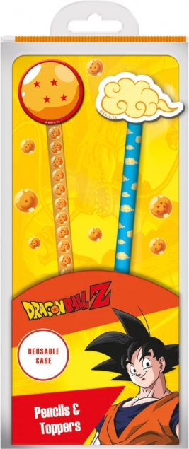 Zestaw szkolny DRAGON BALL w plastikowym etui