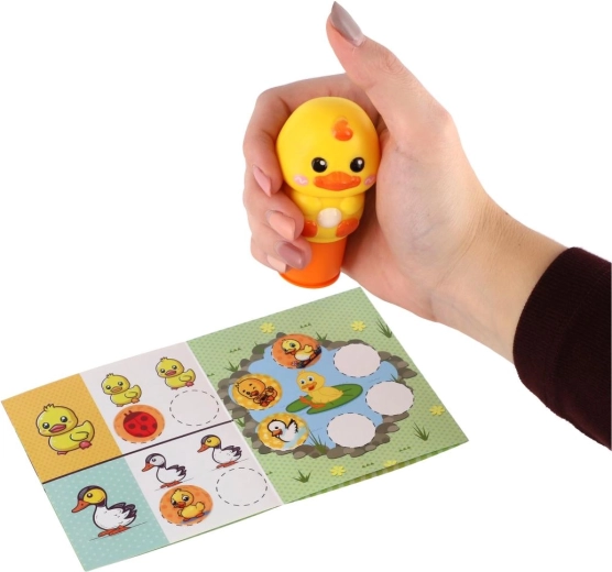 Łatwe stemplowanie dla małych rączek