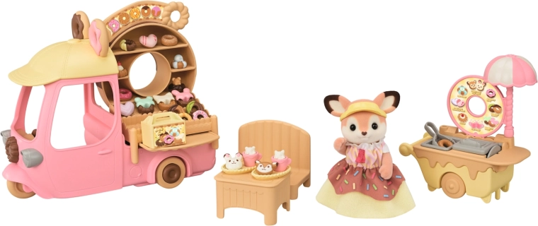 Mobilny stragan z donutami Sylvanian Families