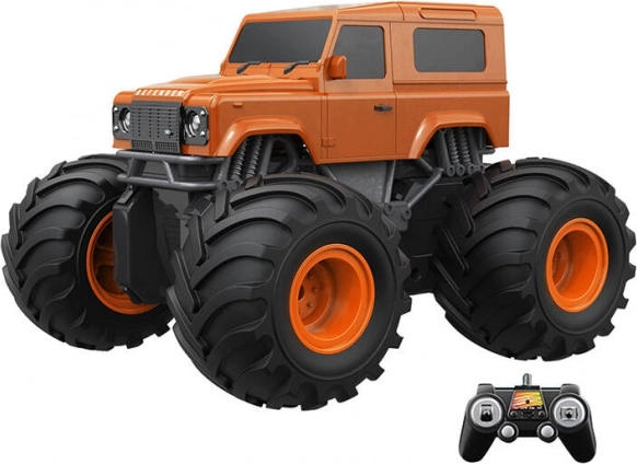 Amfibiotyczny model RC Double Eagle Land Rover pomarańczowy
