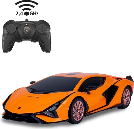 Jamara Lamborghini Sián FKP 37 samochód RC 1:24 pomarańczowy 2,4 GHz - 1 sztuka