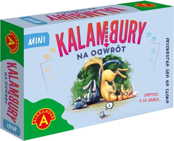 Kalambury na opak mini – imprezowa gra towarzyska do kieszeni