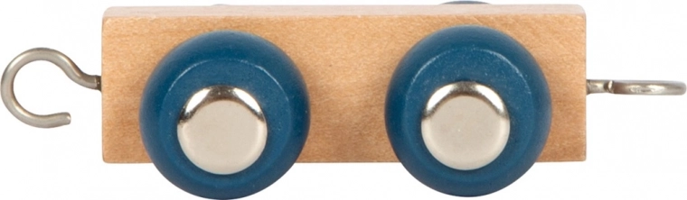 Small Foot polarny wagonik z literą – naturalny