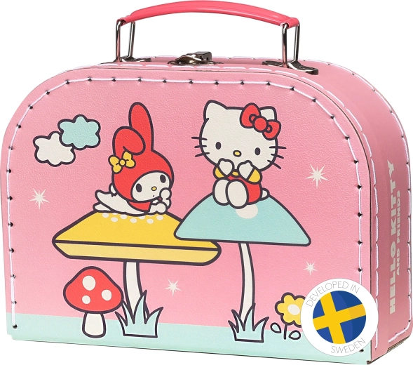 Dziecięca walizeczka Hello Kitty do przechowywania zabawek 20 cm
