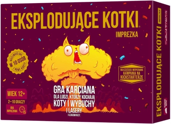 Gra Wybuchające Koty: (cicha wersja)