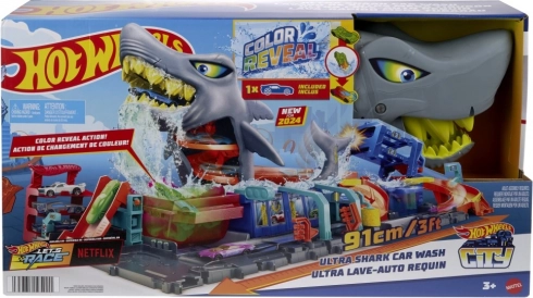 Miasto Hot Wheels Ultra Myjnia Rekin
