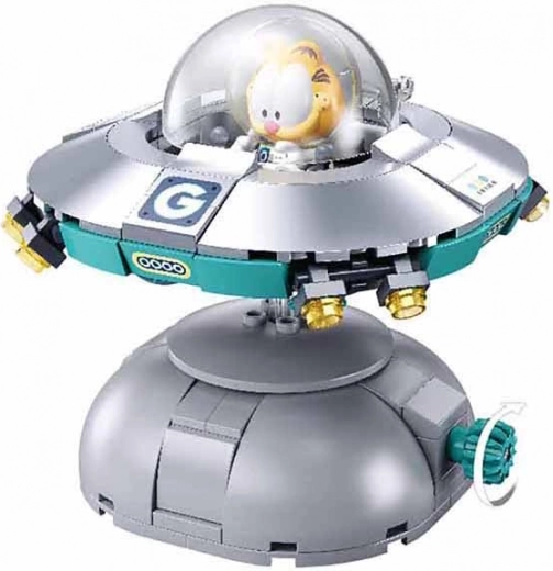 Sluban Klocki Garfield w podróży do kosmosu