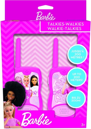 Dziecięce krótkofalówki LEXIBOOK BARBIE z zasięgiem 200 m