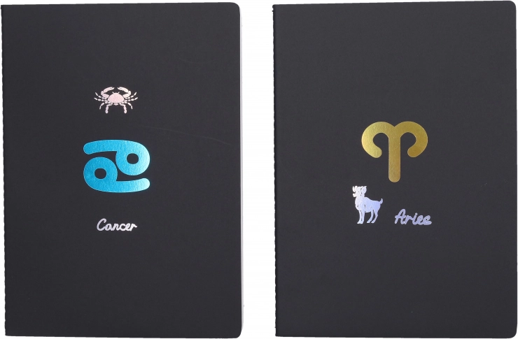Liniowany notes Zodiac 18,5×25,5 cm