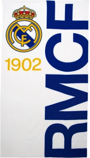 Ręcznik kąpielowy Real Madrid z mikrofibry 90 × 170 cm