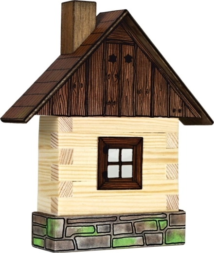 Walachia drewniany zestaw do sklejania – domek na ścianę