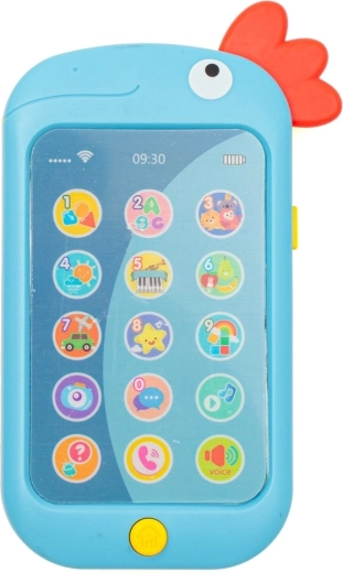 Edukacyjny telefon dziecięcy BABY MIX niebieski