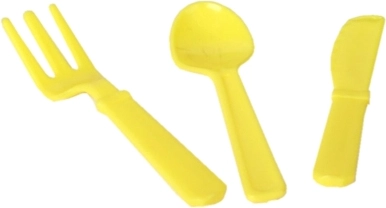 Bezpieczne sztućce z gładkimi krawędziami