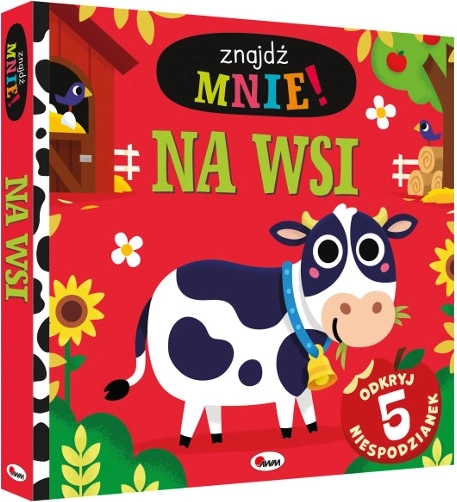 Znajdź mnie! Na wsi – interaktywna książka dla dzieci