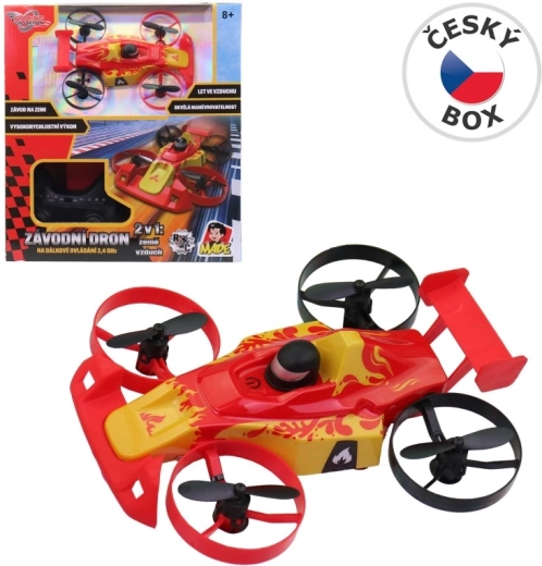 MaDe wyścigowy dron formuły 2w1 – jeździ i lata