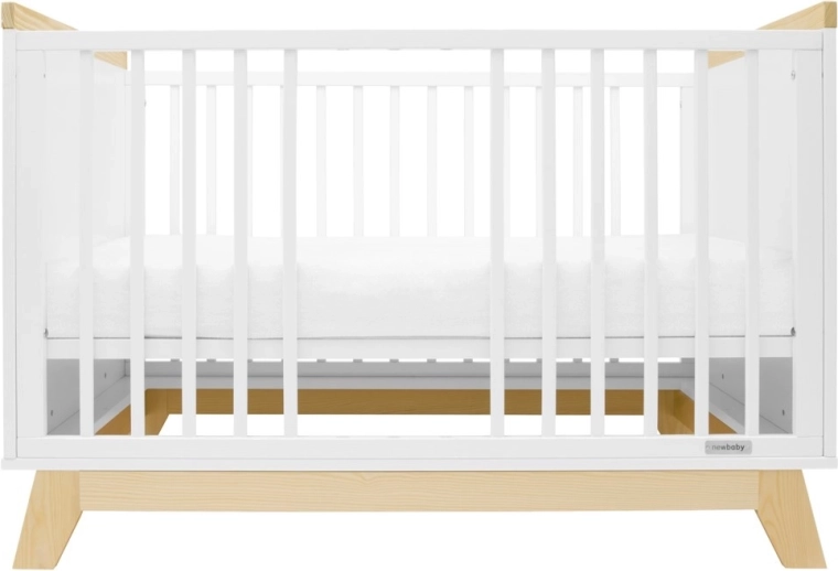 Łóżeczko rosnące z dzieckiem z 3 poziomami stelaża