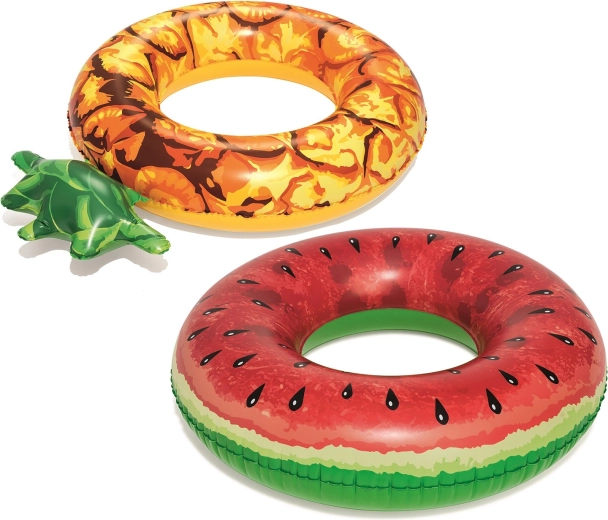 Nadmuchiwany koło ananas 116 × 88 cm BESTWAY