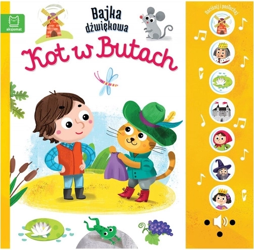 Kot w butach – dźwiękowa książeczka z bajką