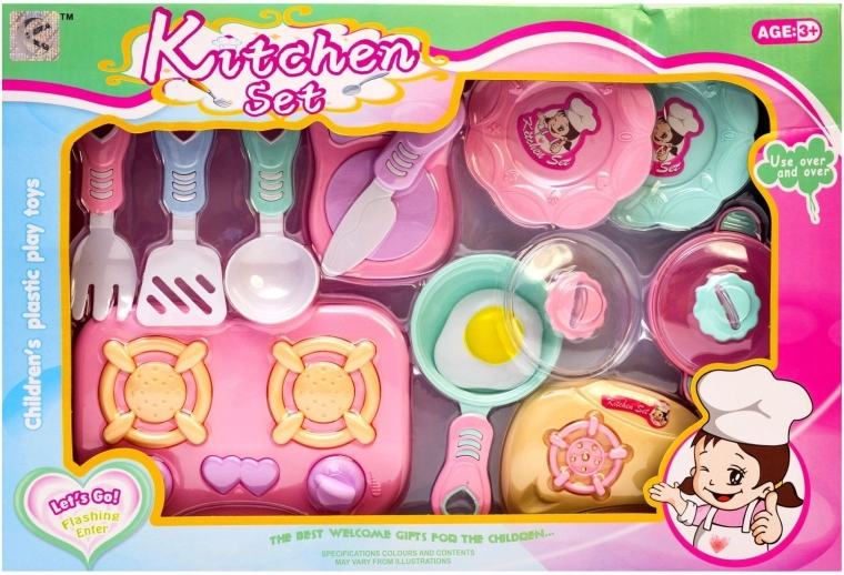 Zestaw kuchenny – 14 elementów – 1 sztuka