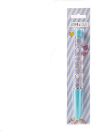 Długopis z wodą i brokatem, cztery kolory