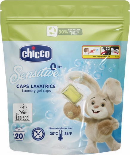 Kapsułki do prania CHICCO Baby Sensitive, 20 szt.