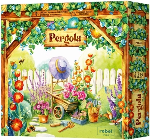 Rebel Pergola – gra planszowa o projektowaniu kwiatowego ogrodu