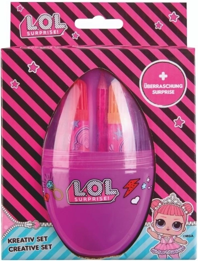 Zestaw kreatywny Jajko z materiałami plastycznymi LOL Surprise