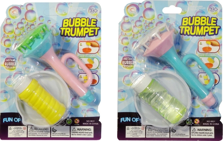 Zabawka do baniek w kształcie trąbki