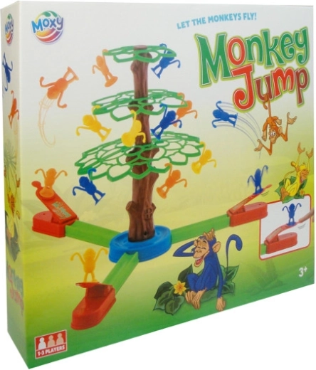 Monkey Jump skaczące małpki – zręcznościowa gra planszowa