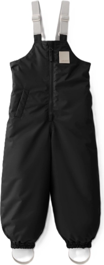 Dziecięce spodnie zimowe LEOKID Onni Black Coal, rozmiar 104