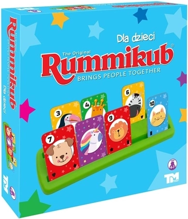 TMT Rummikub Junior – gra planszowa ze zwierzątkami